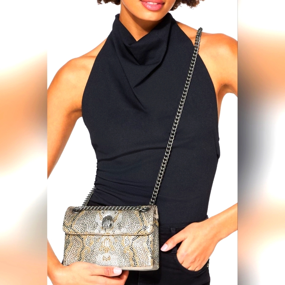 NWT Kurt Geiger London Kensignton Convertible Crossbody. - Picture 5 of 11